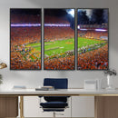 Clemson Football Stadium Wall Art Canvas Print, College by MyGreatCanvas | Canvas Wall Art Prints | Photo Prints & Wall Decor