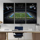 Detroit Lions Stadium Wall Art Canvas Print, Football Field by MyGreatCanvas | Canvas Wall Art Prints | Photo Prints & Wall Decor