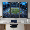 Detroit Lions Stadium Wall Art Canvas Print, Football Field by MyGreatCanvas | Canvas Wall Art Prints | Photo Prints & Wall Decor