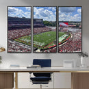 Georgia Bulldogs Stadium Wall Art Canvas Print, Sanford by MyGreatCanvas | Canvas Wall Art Prints | Photo Prints & Wall Decor