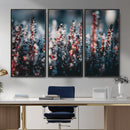 Winter Heather Wall Art Canvas Print, Frosted Floral Nature by MyGreatCanvas | Canvas Wall Art Prints | Photo Prints & Wall Decor