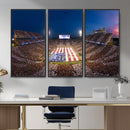 Oklahoma Sooners Memorial Stadium Wall Art Canvas Print, by MyGreatCanvas | Canvas Wall Art Prints | Photo Prints & Wall Decor