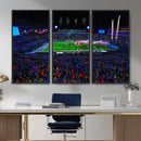Ole Miss Rebels Vaught Hemingway Stadium Wall Art Canvas by MyGreatCanvas | Canvas Wall Art Prints | Photo Prints & Wall Decor