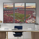 Donald W. Reynolds Razorback Stadium Wall Art Canvas Print –