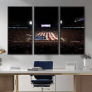 Oklahoma Memorial Stadium Wall Art Canvas Print – Oklahoma