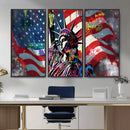 USA Statue of Liberty Graffiti Street Art Wall Art Canvas by MyGreatCanvas | Canvas Wall Art Prints | Photo Prints & Wall Decor