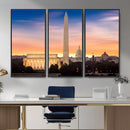 Washington DC Skyline Wall Art Canvas Print – Lincoln by MyGreatCanvas | Canvas Wall Art Prints | Photo Prints & Wall Decor