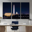 Washington White House Skyline Wall Art Canvas Print – by MyGreatCanvas | Canvas Wall Art Prints | Photo Prints & Wall Decor