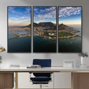 Cape Town Wall Art Canvas Print – Table Mountain Coastal by MyGreatCanvas | Canvas Wall Art Prints | Photo Prints & Wall Decor