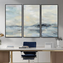 Abstract Coastal Landscape Wall Art Canvas Print – Soft Blue by MyGreatCanvas | Canvas Wall Art Prints | Photo Prints & Wall Decor