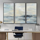 Abstract Coastal Landscape Wall Art Canvas Print – Soft Blue by MyGreatCanvas | Canvas Wall Art Prints | Photo Prints & Wall Decor