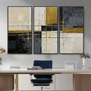 Abstract Gold and Black Wall Art Canvas Print – Modern by MyGreatCanvas | Canvas Wall Art Prints | Photo Prints & Wall Decor