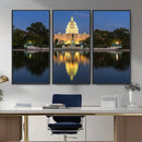 US Capitol Building Wall Art Canvas Print – Washington DC by MyGreatCanvas | Canvas Wall Art Prints | Photo Prints & Wall Decor