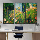 Gustav Klimt Boho Mountain Landscape Large Wall Art, by MyGreatCanvas | Canvas Wall Art Prints | Photo Prints & Wall Decor