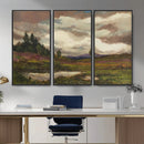 Gustav Macoun Heathland Canvas Print, Czech Landscape Oil by MyGreatCanvas | Canvas Wall Art Prints | Photo Prints & Wall Decor