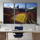 Chicago Bears Soldier Field Canvas Wall Art, NFL Stadium Panorama Print, Football Arena Photography for Sports Fans by MyGreatCanvas | Canvas Wall Art Prints | Photo Prints & Wall Decor