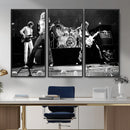 Led Zeppelin Live Concert Canvas Wall Art, Classic Rock Band Photography Print, Vintage Music Stage Performance Artwork by MyGreatCanvas | Canvas Wall Art Prints | Photo Prints & Wall Decor