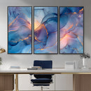 Colorful Abstract Canvas Wall Art Print, Vibrant Popup Color Art Print