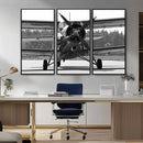 Wall Art Old War Plane Canvas Print by MyGreatCanvas | Canvas Wall Art Prints | Photo Prints & Wall Decor