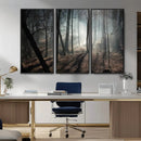 Dark Family and Tree Wall Art Canvas Print by MyGreatCanvas | Canvas Wall Art Prints | Photo Prints & Wall Decor