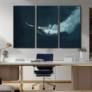 Swimmer Wall Art Canvas Print