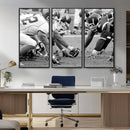 American Football Player Wall Art Canvas Print by MyGreatCanvas | Canvas Wall Art Prints | Photo Prints & Wall Decor