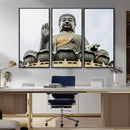 Buddha Statue Wall Art Canvas Print
