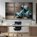 Dambell and Sport Wall Art Canvas Print by MyGreatCanvas | Canvas Wall Art Prints | Photo Prints & Wall Decor
