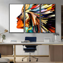 Profile Colors Canvas Print by MyGreatCanvas | Canvas Wall Art Prints | Photo Prints & Wall Decor