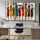Abstract African Women Wall Art Canvas Print by MyGreatCanvas | Canvas Wall Art Prints | Photo Prints & Wall Decor