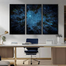 Forest and Stars Wall Art Canvas Print by MyGreatCanvas | Canvas Wall Art Prints | Photo Prints & Wall Decor