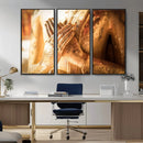 Buddha Statue Hands Wall Art Canvas Print by MyGreatCanvas | Canvas Wall Art Prints | Photo Prints & Wall Decor