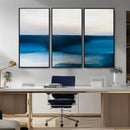 Dark Blue Abstract Wall Art Canvas Print by MyGreatCanvas | Canvas Wall Art Prints | Photo Prints & Wall Decor