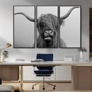 Texas Cow Wall Art Canvas, Texas Longhorn Cattle Canvas by MyGreatCanvas | Canvas Wall Art Prints | Photo Prints & Wall Decor