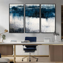 Abstract Blue and White Canvas Art | Large Wall Art for by MyGreatCanvas | Canvas Wall Art Prints | Photo Prints & Wall Decor