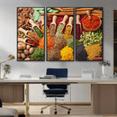 Spices Kitchen Wall Art Canvas Print by MyGreatCanvas | Canvas Wall Art Prints | Photo Prints & Wall Decor