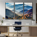Mountains Forest Autumn Wall Art Canvas Print by MyGreatCanvas | Canvas Wall Art Prints | Photo Prints & Wall Decor