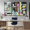 Graffiti Wall Art – Colorful Urban Street Canvas Print, by MyGreatCanvas | Canvas Wall Art Prints | Photo Prints & Wall Decor