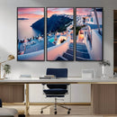 Santorini Island Wall Art Canvas Print by MyGreatCanvas | Canvas Wall Art Prints | Photo Prints & Wall Decor