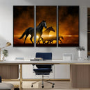 Horse Wall Art Canvas Print, Multi Panel Animal Canvas Print