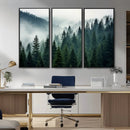 Captivating Misty Forest Wall Art Premium Canvas Print, by MyGreatCanvas | Canvas Wall Art Prints | Photo Prints & Wall Decor