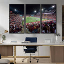Mississippi State Bulldogs Stadium Wall Art Canvas Print –