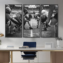 American Football Wall Art Canvas Print Framed Stadium Sport