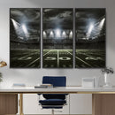 American Football Stadium Wall Art Canvas Print, Stadium