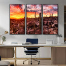 Arizona Desert Print, Western Cowboy Wall Art Print by MyGreatCanvas | Canvas Wall Art Prints | Photo Prints & Wall Decor