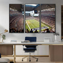 Dallas Cowboys Football Team Print - Arlington AT&T Stadium by MyGreatCanvas | Canvas Wall Art Prints | Photo Prints & Wall Decor