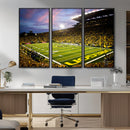 University of Oregon Ducks Football Team Print - Eugene