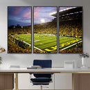 University of Oregon Ducks Football Team Print - Eugene