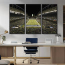 Seattle Seahawks Football Team Print Wall Art - Seattle by MyGreatCanvas | Canvas Wall Art Prints | Photo Prints & Wall Decor