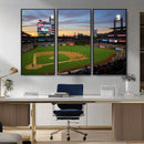 Citizens Bank Park Philadelphia Phillies Wall Art Canvas |